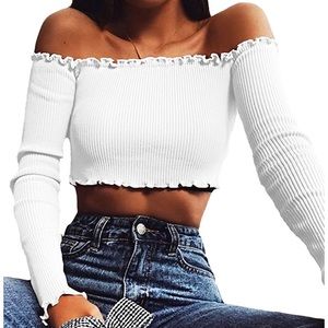Off shoulder top